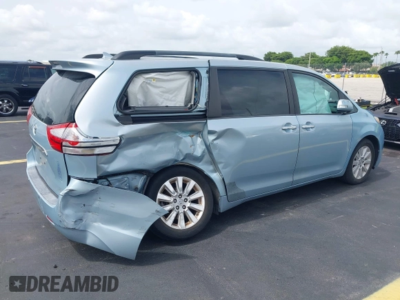 2015 Toyota Sienna Limited с VIN 5TDDK3DC0FS127743, выставлен на аукционе IAAI как лот 42446949 с пробегом 63 026 миль миль и . История ставок и продаж доступна на DreamBid. Изображение 6.