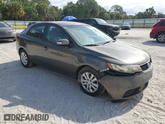 2010 Kia Forte EX with VIN KNAFU4A29A5860616, listed as a Copart auction lot 53450765 with 153,443 mi miles and Salvage Title. Bid and sale history available at carsss.com. Image 4.