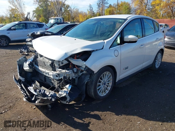 2013 Ford C-Max Energi SEL with VIN 1FADP5CU5DL536509, listed as a IAAI auction lot 40780927 with Not Provided miles. Bid and sale history available at carsss.com. Image 2.
