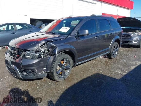 2018 Dodge Journey Crossroad with VIN 3C4PDDGG6JT499291, listed as a IAAI auction lot 41229930 with 169,539 mi miles. Bid and sale history available at carsss.com. Image 18.