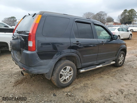 2004 Honda CR-V EX with VIN SHSRD77854U230567, listed as a Copart auction lot 42616845 with 188,127 mi miles and Salvage Title. Bid and sale history available at carsss.com. Image 3.