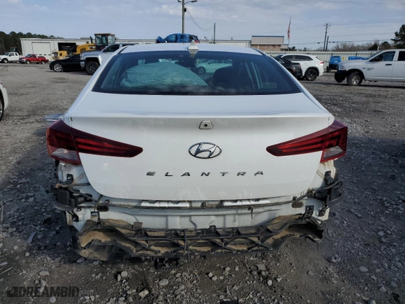 2020 Hyundai Elantra SEL with VIN 5NPD84LF7LH630512, listed as a Copart auction lot 45279325 with 118,895 mi miles and Salvage Title. Bid and sale history available at carsss.com. Image 6.
