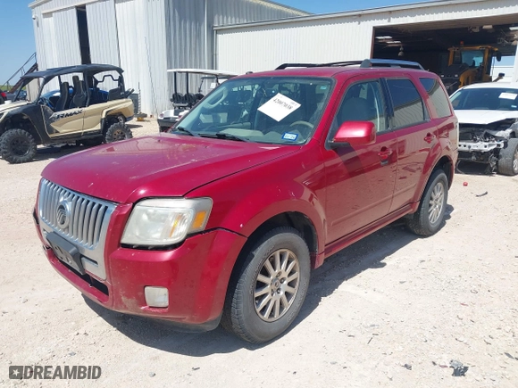 2011 Mercury Mariner Premier with VIN 4M2CN8HG3BKJ08774, listed as a IAAI auction lot 42007038 with 127,551 mi miles. Bid and sale history available at carsss.com. Image 2.