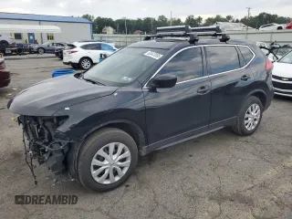 2017 Nissan Rogue S with VIN JN8AT2MV9HW000265, listed as a Copart auction lot 63447095 with 100,300 mi miles and Salvage title. Bid and sale history available at DreamBid. Image 1.