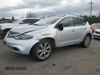 2013 Nissan Murano SV with VIN JN8AZ1MWXDW303583, listed as a Copart auction lot 42982695 with 182,571 mi miles and Salvage Title. Bid and sale history available at carsss.com. Image 1.