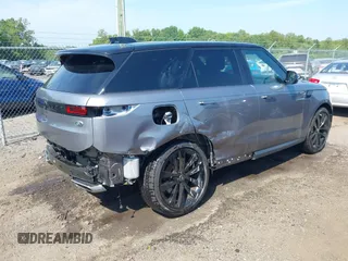 2023 Land Rover Range Rover Sport SE with VIN SAL1P9EU3PA133283, listed as a IAAI auction lot 42582640 with 13,074 mi miles and . Bid and sale history available at DreamBid. Image 4.