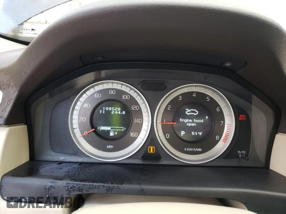 2013 Volvo XC70 3.2L with VIN YV4952BL8D1163536, listed as a Copart auction lot 74221894 with 108,520 mi miles and Salvage Title. Bid and sale history available at DreamBid. Image 9.