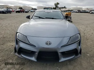 2022 Toyota GR Supra 3.0 with VIN WZ1DB0C00NW053830, listed as a Copart auction lot 45925795 with 24,385 mi miles and Salvage Title. Bid and sale history available at carsss.com. Image 5.