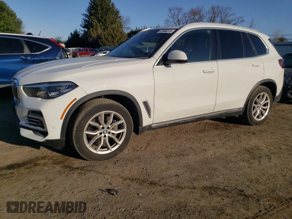 2023 BMW X5 xDrive40i with VIN 5UXCR6C0XP9P15664, listed as a Copart auction lot 47996015 with 22,849 mi miles and Salvage title. Bid and sale history available at DreamBid. Image 1.