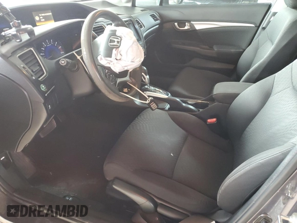 2015 Honda Civic EX z VIN 19XFB2F8XFE099620, wystawiony jako Copart lot #55479255 z przebiegiem 101 541 mil mil oraz Szkoda całkowita • Salvage title. Historia ofert i sprzedaży dostępna na DreamBid. Obrazek 7.