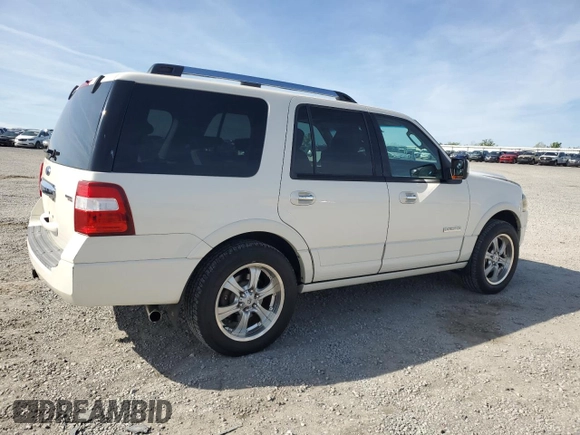 2008 Ford Expedition Limited z VIN 1FMFU20558LA10597, wystawiony jako Copart lot #52259585 z przebiegiem 166 311 mil mil oraz Szkoda całkowita • Salvage title. Historia ofert i sprzedaży dostępna na DreamBid. Obrazek 3.