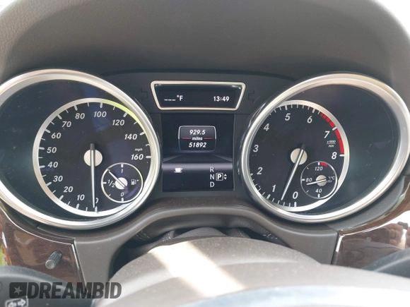 2013 Mercedes-Benz M 350 with VIN 4JGDA5HB8DA206132, listed as a IAAI auction lot 42015944 with 51,892 mi miles and . Bid and sale history available at carsss.com. Image 7.