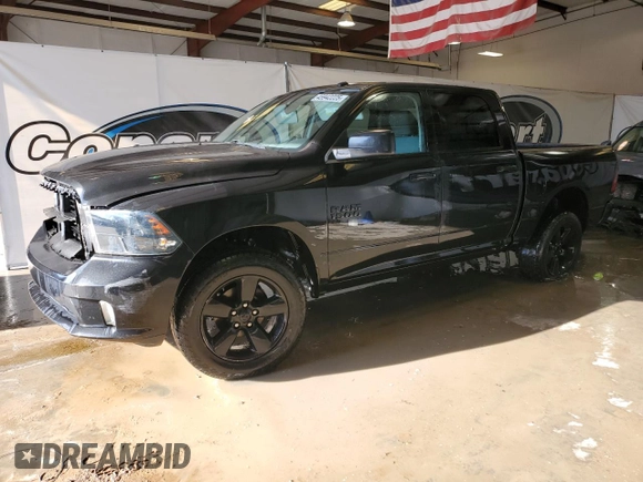 2018 Ram 1500 Express z VIN 3C6RR7KG7JG235452, wystawiony jako Copart lot #45942225 z przebiegiem 85 719 mil mil oraz Szkoda całkowita • Salvage title. Historia ofert i sprzedaży dostępna na DreamBid. Obrazek 1.