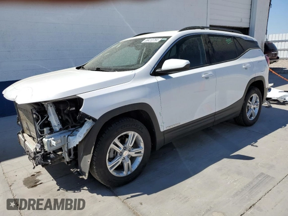 2019 GMC Terrain SLE Diesel with VIN 3GKALUEU7KL101299, listed as a Copart auction lot 69410784 with 101,421 mi miles and Salvage Title. Bid and sale history available at carsss.com. Image 1.