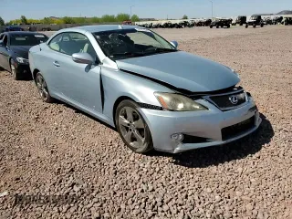 2010 Lexus IS 250 C with VIN JTHFF2C28A2513695, listed as a Copart auction lot 53727825 with 47,955 mi miles and Salvage title. Bid and sale history available at DreamBid. Image 14.