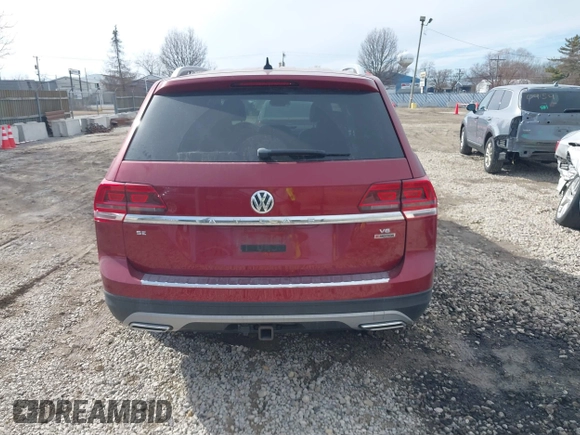 2019 Volkswagen Atlas SE with VIN 1V2UR2CA5KC507323, listed as a IAAI auction lot 41688461 with 67,965 mi miles and . Bid and sale history available at DreamBid. Image 16.