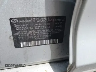 2015 Hyundai Sonata Sport with VIN 5NPE34AB1FH093398, listed as a IAAI auction lot 42178214 with 172,018 mi miles and . Bid and sale history available at carsss.com. Image 9.