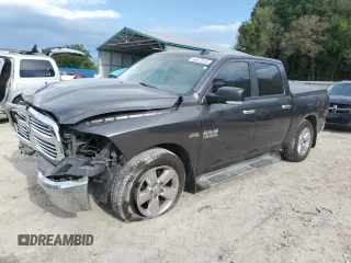 2017 Ram 1500 Big Horn with VIN 3C6RR6LT4HG592412, listed as a Copart auction lot 63427075 with 105,524 mi miles and Non repairable. Bid and sale history available at DreamBid. Image 1.