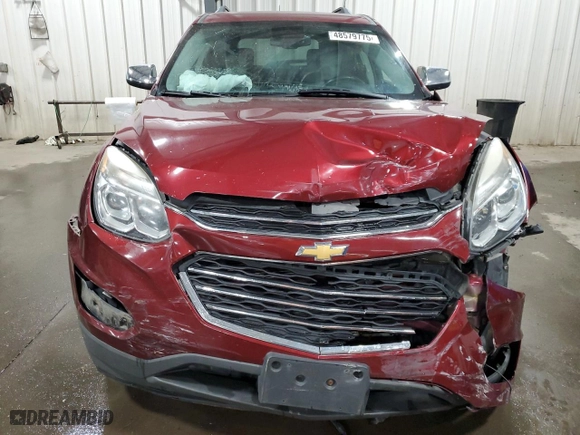 2016 Chevrolet Equinox LTZ with VIN 2GNALDEKXG6232112, listed as a Copart auction lot 48579775 with 173,039 mi miles and Salvage Title. Bid and sale history available at carsss.com. Image 5.
