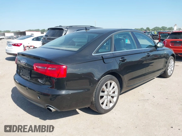 2014 Audi A6 Premium Plus with VIN WAUFGAFC8EN031369, listed as a IAAI auction lot 42245643 with Not provided miles and . Bid and sale history available at DreamBid. Image 4.