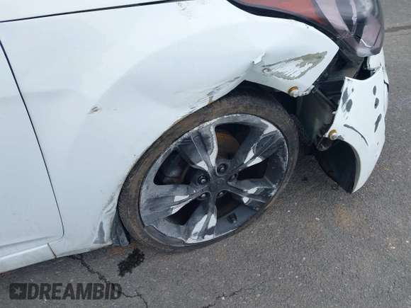 2012 Hyundai Veloster w/Gray Int with VIN KMHTC6AD6CU021176, listed as a IAAI auction lot 42205695 with 93,665 mi miles and . Bid and sale history available at DreamBid. Image 12.