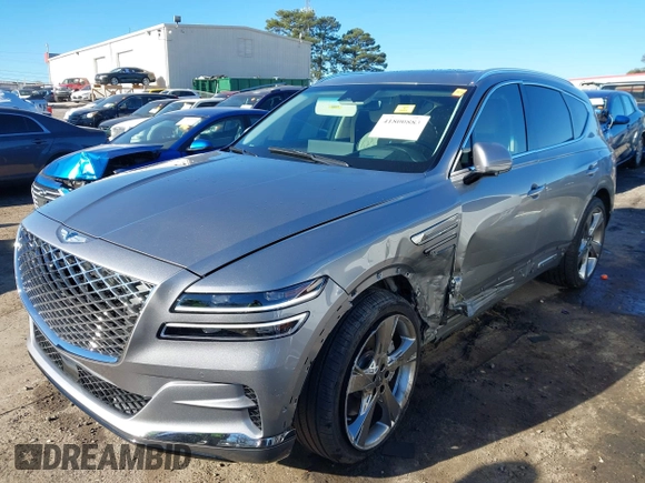 2024 Genesis GV80 z VIN KMUHCESC4RU178074, wystawiony jako IAAI lot #41800883 z przebiegiem 10 725 mil mil oraz . Historia ofert i sprzedaży dostępna na DreamBid. Obrazek 17.
