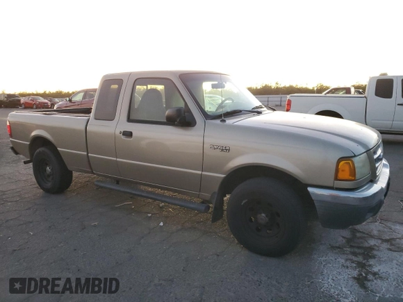 2002 Ford Ranger XLT Appearance with VIN 1FTYR44E82PA55618, listed as a Copart auction lot 81769754 with 121,285 mi miles and Salvage Title. Bid and sale history available at carsss.com. Image 4.