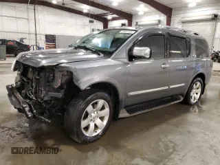 2014 Nissan Armada SV z VIN 5N1AA0NC0EN607641, wystawiony jako Copart lot #49967765 z przebiegiem 171 747 mil mil oraz Nie do naprawy • Non repairable. Historia ofert i sprzedaży dostępna na DreamBid. Obrazek 1.