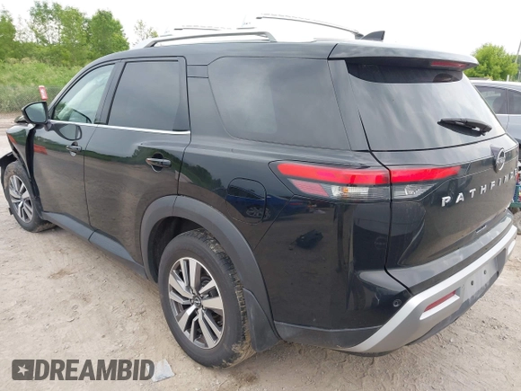 2022 Nissan Pathfinder SL with VIN 5N1DR3CC3NC210320, listed as a IAAI auction lot 42522846 with 36,872 mi miles and . Bid and sale history available at DreamBid. Image 3.