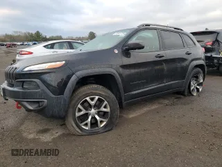 2018 Jeep Cherokee Trailhawk with VIN 1C4PJMBB5JD535384, listed as a Copart auction lot 51041775 with 89,873 mi miles and Salvage Title. Bid and sale history available at carsss.com. Image 1.