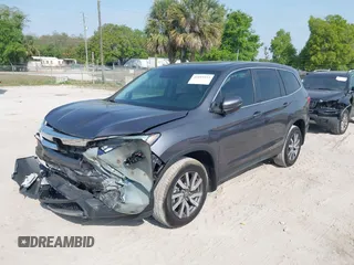 2019 Honda Pilot EX-L with VIN 5FNYF6H56KB066657, listed as a IAAI auction lot 41853333 with 50,915 mi miles. Bid and sale history available at carsss.com. Image 17.