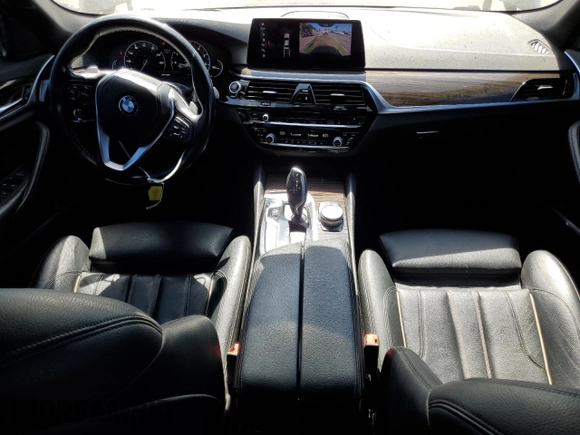 2019 BMW 5 Series 540i with VIN WBAJE5C54KWW12967, listed as a Copart auction lot 58490535 with 91,758 mi miles and Salvage title. Bid and sale history available at DreamBid. Image 8.