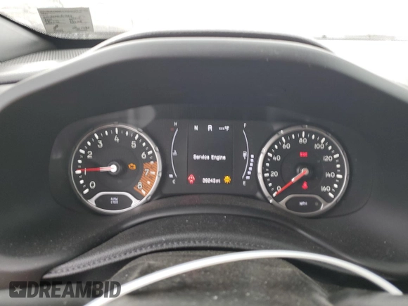 2020 Jeep Renegade Sport with VIN ZACNJBAB3LPL75309, listed as a Copart auction lot 53529085 with 39,243 mi miles and Salvage title. Bid and sale history available at DreamBid. Image 9.
