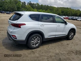 2019 Hyundai Santa Fe SE z VIN 5NMS23AD6KH094877, wystawiony jako Copart lot #58209485 z przebiegiem 77 142 mil mil oraz Szkoda całkowita • Salvage title. Historia ofert i sprzedaży dostępna na DreamBid. Obrazek 3.