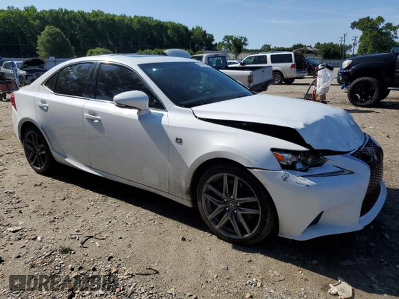 2014 Lexus IS 350 with VIN JTHBE1D24E5006484, listed as a Copart auction lot 60309865 with 160,345 mi miles and Salvage title. Bid and sale history available at DreamBid. Image 4.