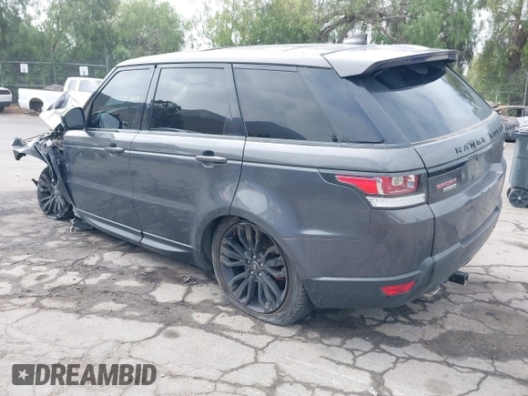 2017 Land Rover Range Rover Sport z VIN SALWR2FE3HA128925, wystawiony jako IAAI lot #42172945 z przebiegiem 82 022 mil mil oraz . Historia ofert i sprzedaży dostępna na DreamBid. Obrazek 3.
