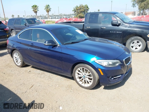 2015 BMW 2 Series 228i with VIN WBA1F9C59FVW98387, listed as a IAAI auction lot 42518807 with 79,848 mi miles and . Bid and sale history available at DreamBid. Image 1.