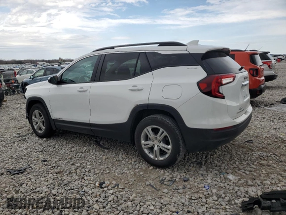 2024 GMC Terrain SLE with VIN 3GKALMEG4RL332729, listed as a Copart auction lot 53540215 with 10,606 mi miles and Clean title. Bid and sale history available at DreamBid. Image 2.
