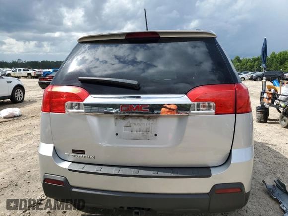 2015 GMC Terrain SLT with VIN 2GKALSEK0F6233799, listed as a Copart auction lot 60523865 with 142,042 mi miles and Salvage title. Bid and sale history available at DreamBid. Image 6.