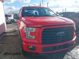 2015 Ford F-150 XLT with VIN 1FTEW1EP6FFC06218, listed as a IAAI auction lot 41656866 with 143,270 mi miles. Bid and sale history available at carsss.com. Image 1.