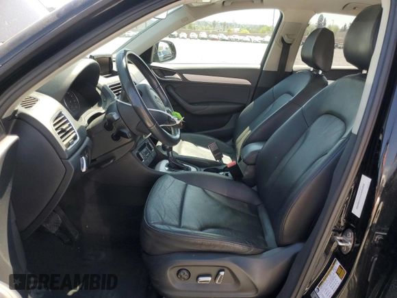 2017 Audi Q3 Premium with VIN WA1BCCFS0HR016565, listed as a Copart auction lot 51811605 with 70,723 mi miles and Salvage Title. Bid and sale history available at carsss.com. Image 7.
