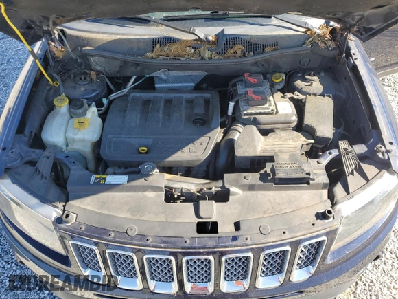 2017 Jeep Compass High Altitude with VIN 1C4NJCEB3HD198043, listed as a Copart auction lot 55477445 with 186,243 mi miles and Salvage title. Bid and sale history available at DreamBid. Image 12.