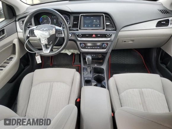 2018 Hyundai Sonata Hybrid SE with VIN KMHE24L32JA078624, listed as a Copart auction lot 49374195 with 73,295 mi miles and Salvage Title. Bid and sale history available at carsss.com. Image 8.