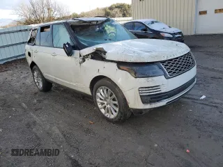 2018 Land Rover Range Rover HSE z VIN SALGS2RKXJA508067, wystawiony jako Copart lot #85125754 z przebiegiem Nie podano mil oraz Szkoda całkowita • Salvage title. Historia ofert i sprzedaży dostępna na DreamBid. Obrazek 4.