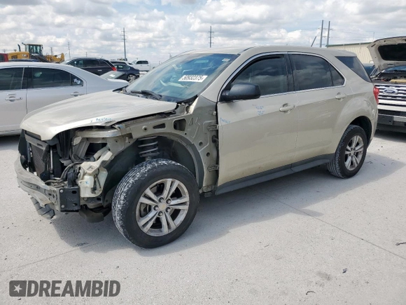 2015 Chevrolet Equinox LS with VIN 2GNALAEK0F1137519, listed as a Copart auction lot 50932375 with 144,124 mi miles and Salvage Title. Bid and sale history available at carsss.com. Image 1.