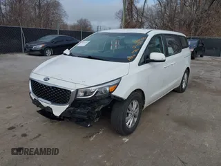 2018 Kia Sedona L with VIN KNDMA5C12J6386368, listed as a IAAI auction lot 38263325 with Not Provided miles and . Bid and sale history available at DreamBid. Image 2.