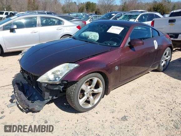 2006 Nissan 350Z with VIN JN1AZ34D66M307234, listed as a IAAI auction lot 41775046 with 280,232 mi miles and . Bid and sale history available at DreamBid. Image 2.