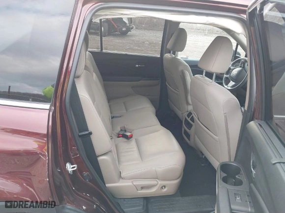 2021 Honda Pilot EX-L with VIN 5FNYF6H5XMB055146, listed as a IAAI auction lot 41495626 with 28,853 mi miles. Bid and sale history available at carsss.com. Image 8.