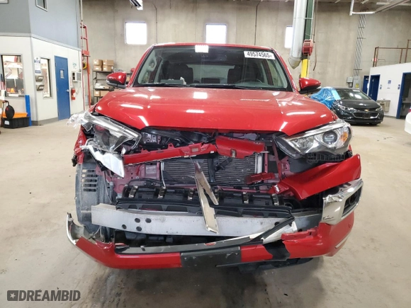 2022 Toyota 4Runner Limited with VIN JTEKU5JR0N6045348, listed as a Copart auction lot 49574565 with 55,715 mi miles and Salvage Title. Bid and sale history available at carsss.com. Image 5.