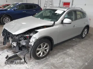 2008 Infiniti EX Journey with VIN JNKAJ09F88M352593, listed as a IAAI auction lot 42359885 with 137,149 mi miles and . Bid and sale history available at DreamBid. Image 2.